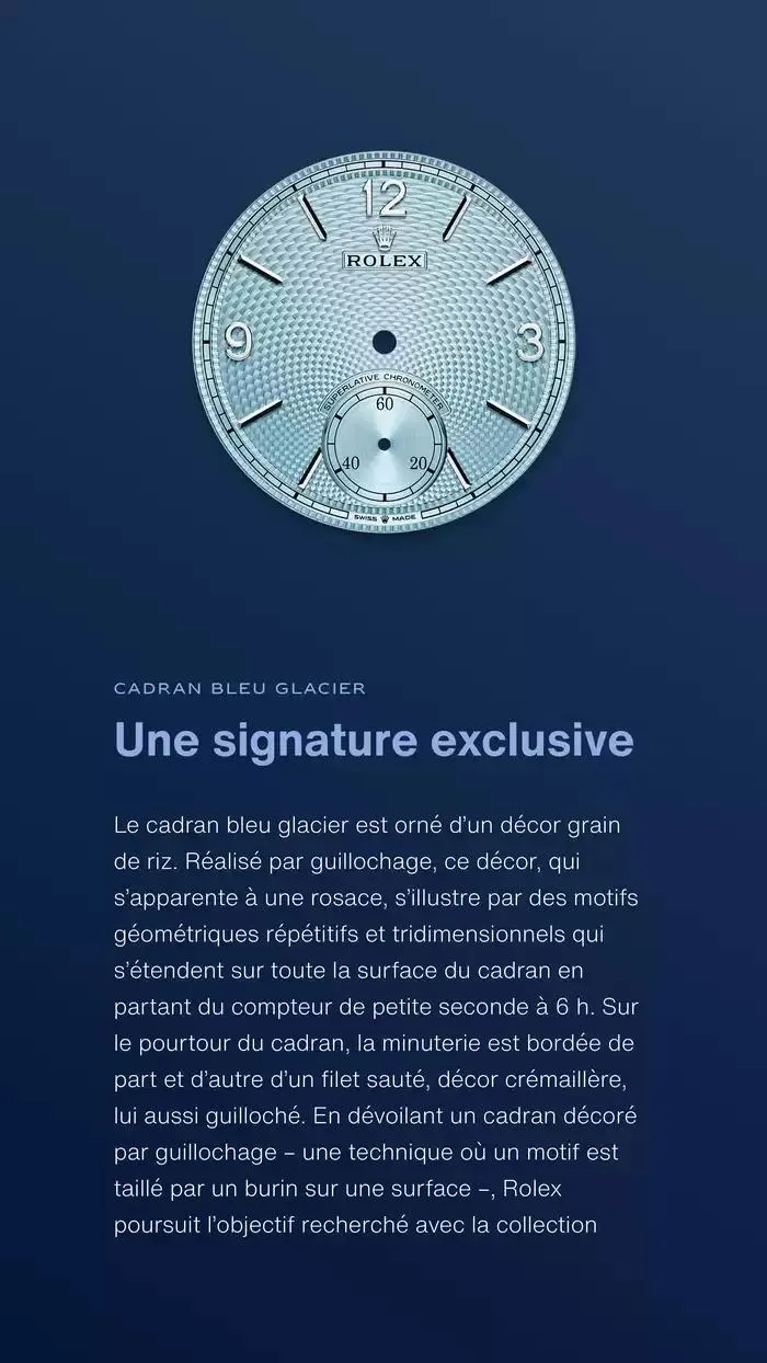 Rolex 1908 du 13 décembre au 13 décembre 2025 - Catalogue page 3