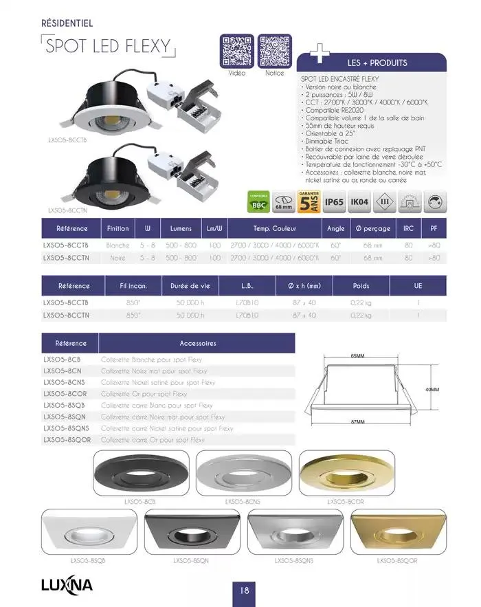 LUXNA 2025 du 1 janvier au 31 décembre 2026 - Catalogue page 20
