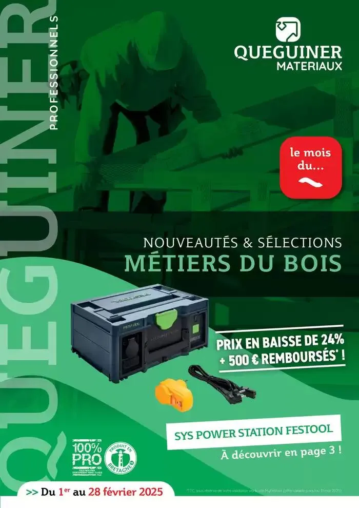 NOUVEAUTÉS & SÉLECTIONS MÉTIERS DU BOIS - 1