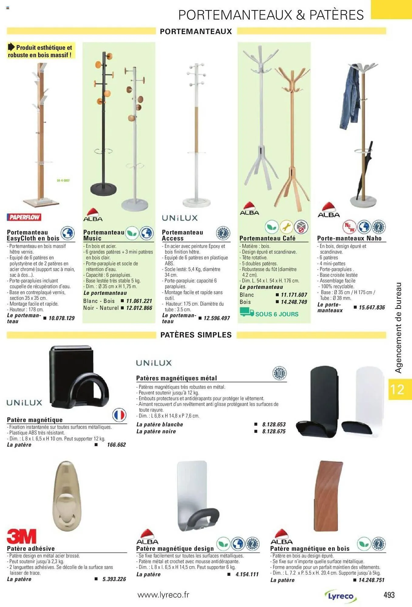 Catalogue Lyreco du 15 mai au 31 décembre 2023 - Catalogue page 493