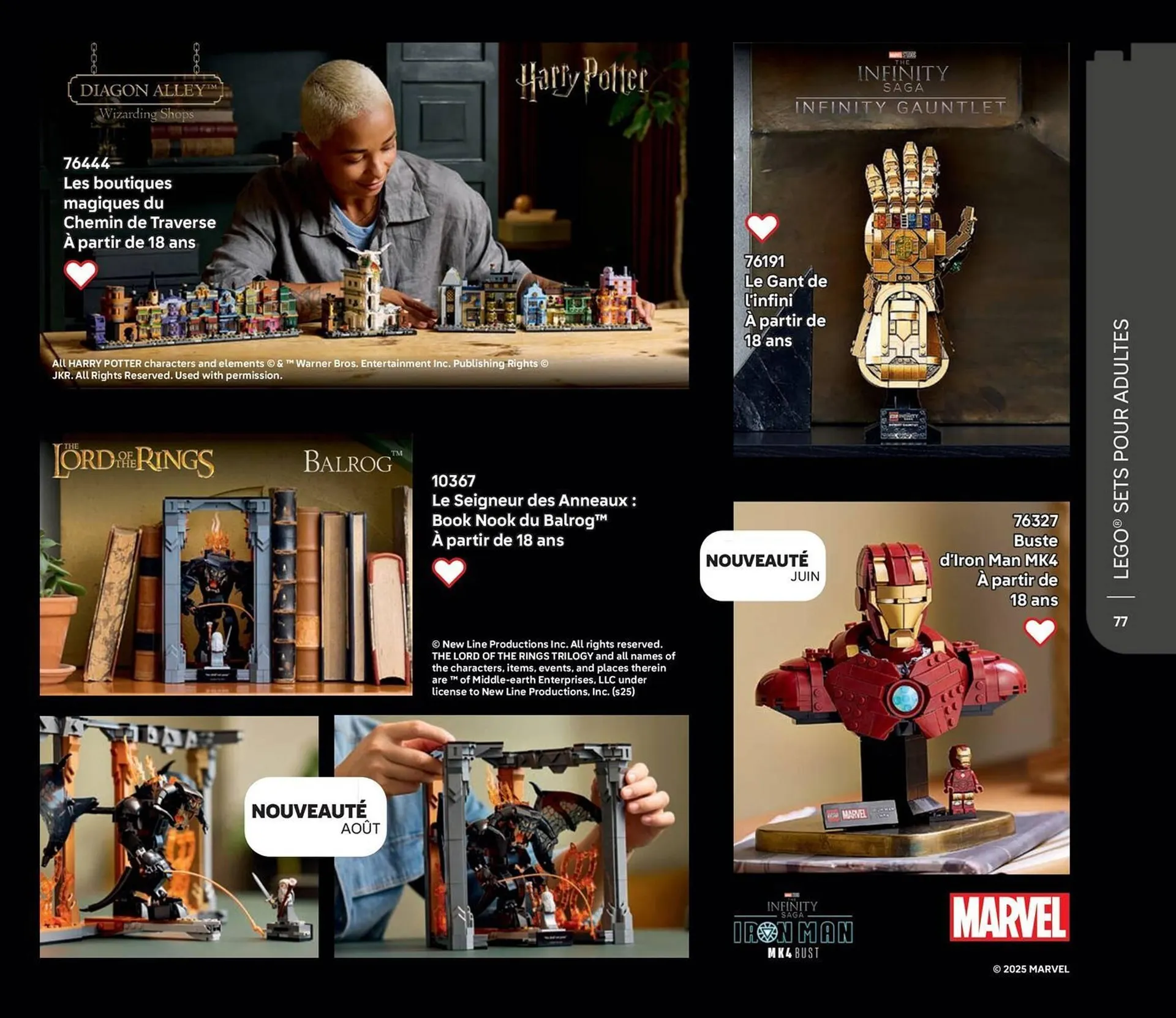 Catalogue LEGO du 10 juillet au 31 décembre 2025 - Catalogue page 77