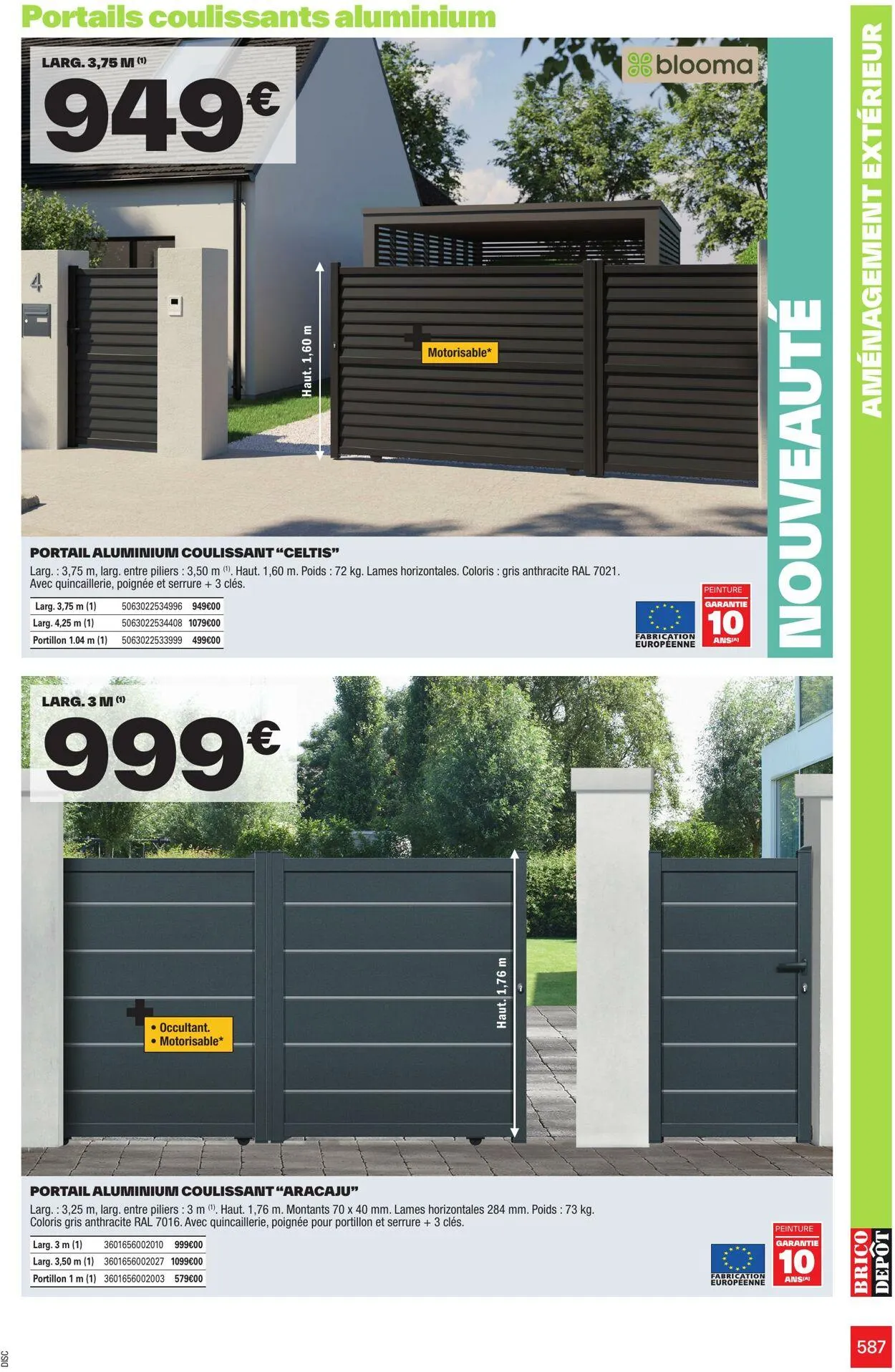 Brico Dépôt Catalogue actuel du 24 mars au 31 juillet 2025 - Catalogue page 587