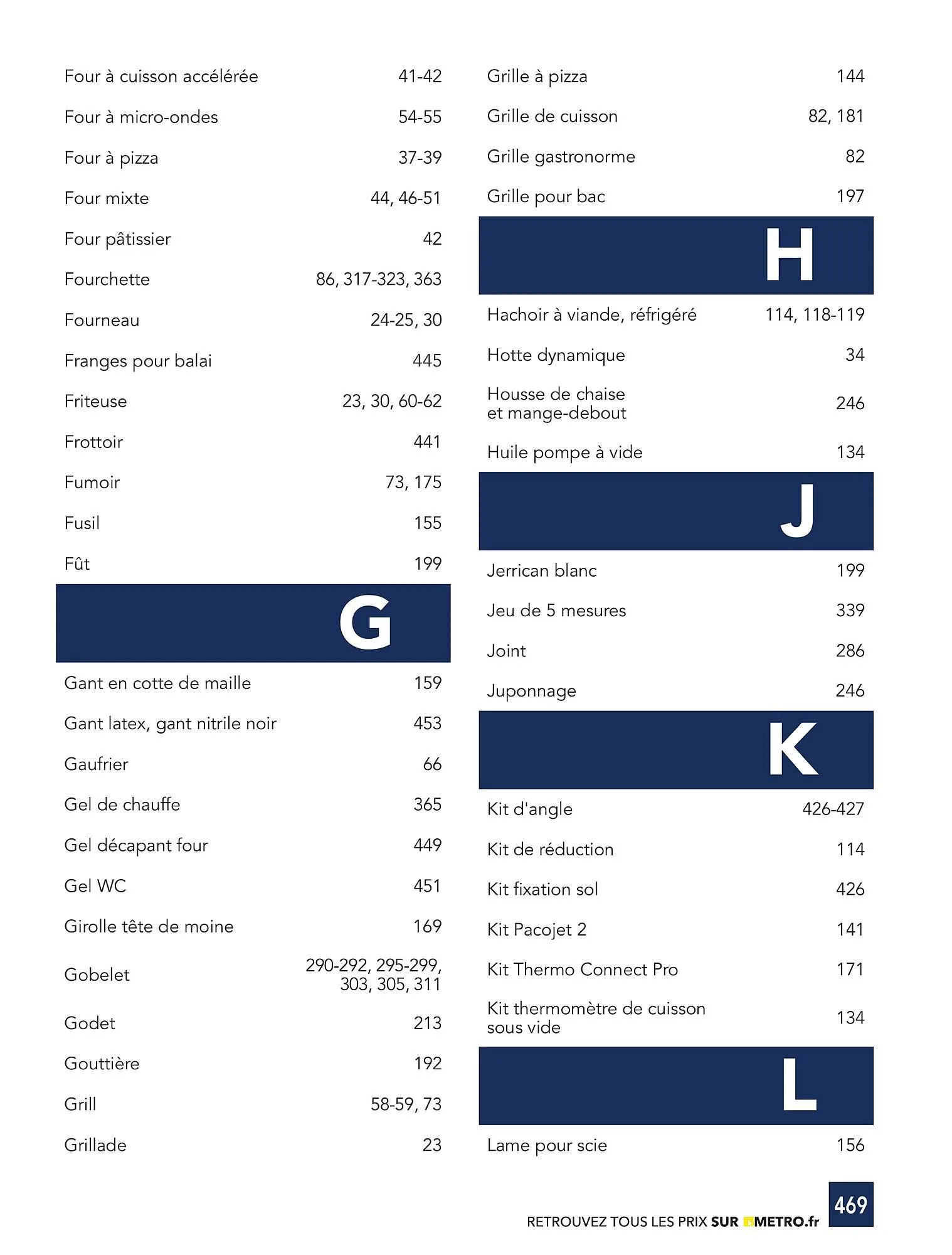 Catalogue METRO du 1 janvier au 31 décembre 2026 - Catalogue page 469