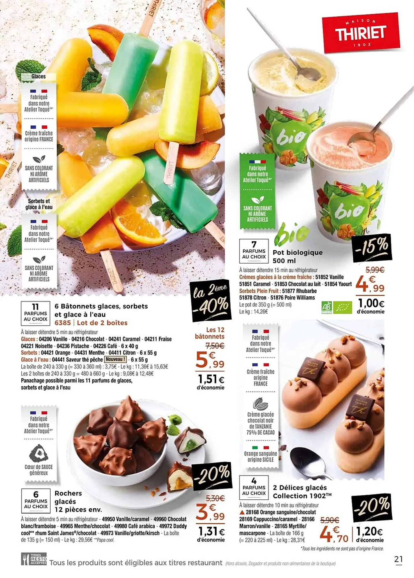 Catalogue Thiriet du 11 juillet au 6 août 2025 - Catalogue page 21