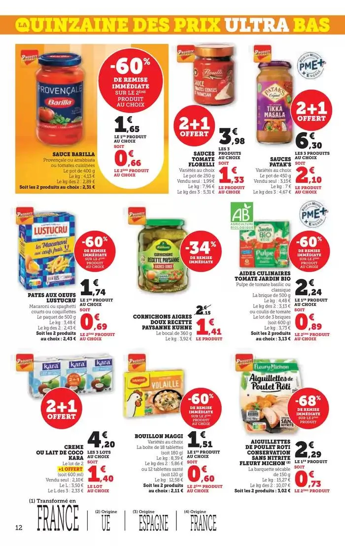 Quinzaine Commerçante du 11 mars au 23 mars 2025 - Catalogue page 12