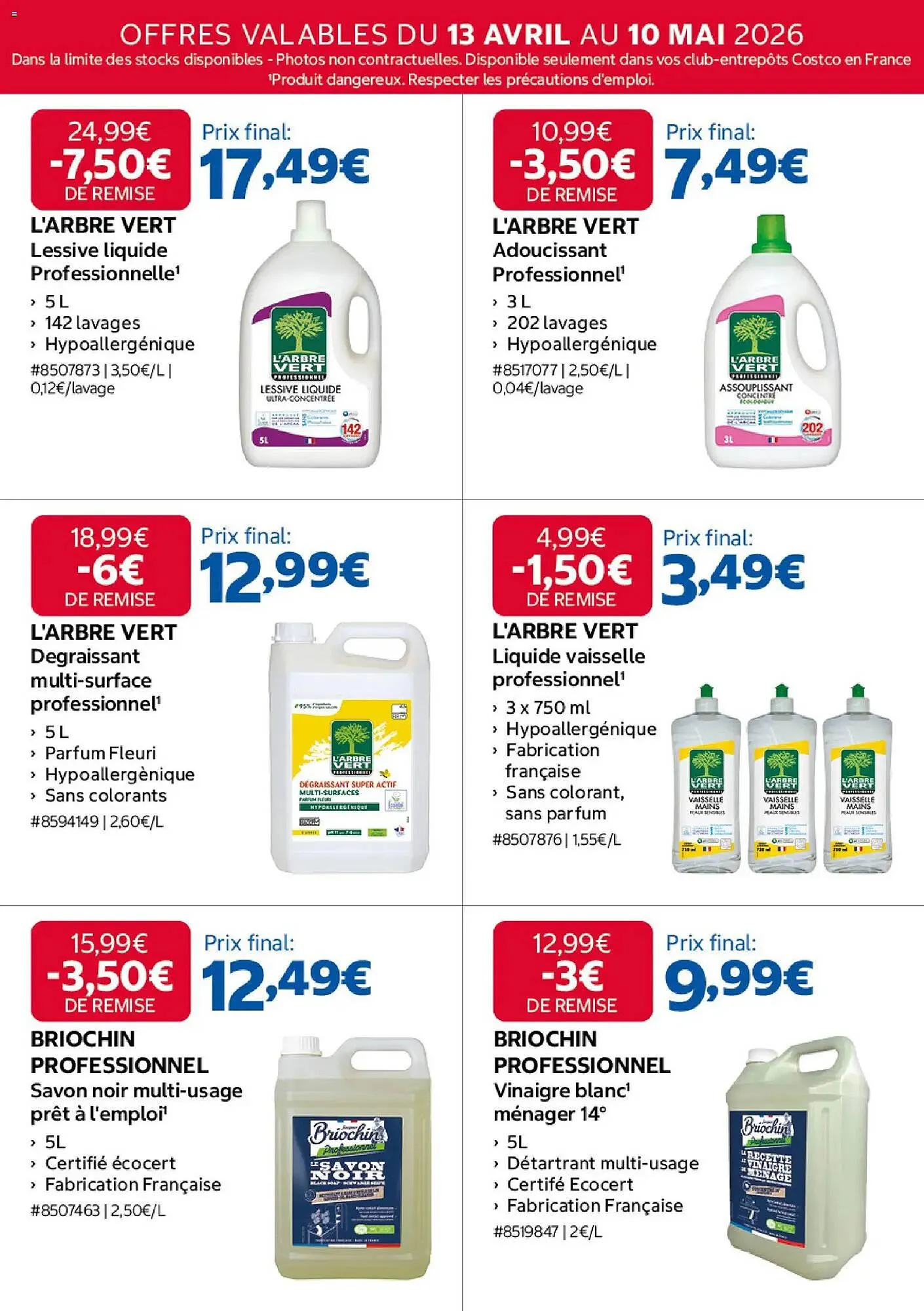 Catalogue Costco du 13 avril au 10 mai 2026 - Catalogue page 9