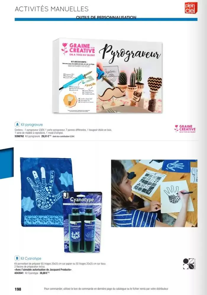 Écoles et loisirs 2025 du 1 janvier au 31 décembre 2025 - Catalogue page 198