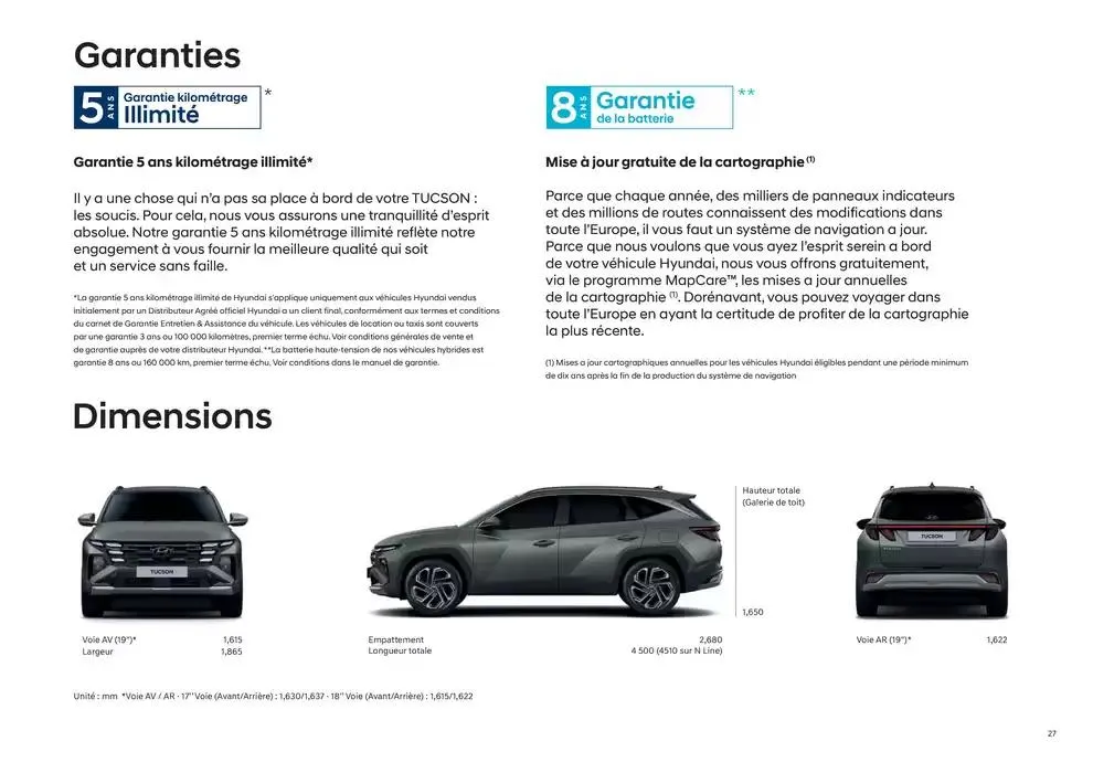 Hyundai TUCSON Plug-in du 2 janvier au 2 janvier 2026 - Catalogue page 27