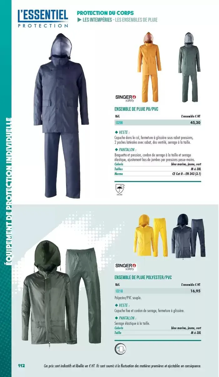 Essentiel Protection 2025 tarifé du 3 mars au 31 décembre 2025 - Catalogue page 114