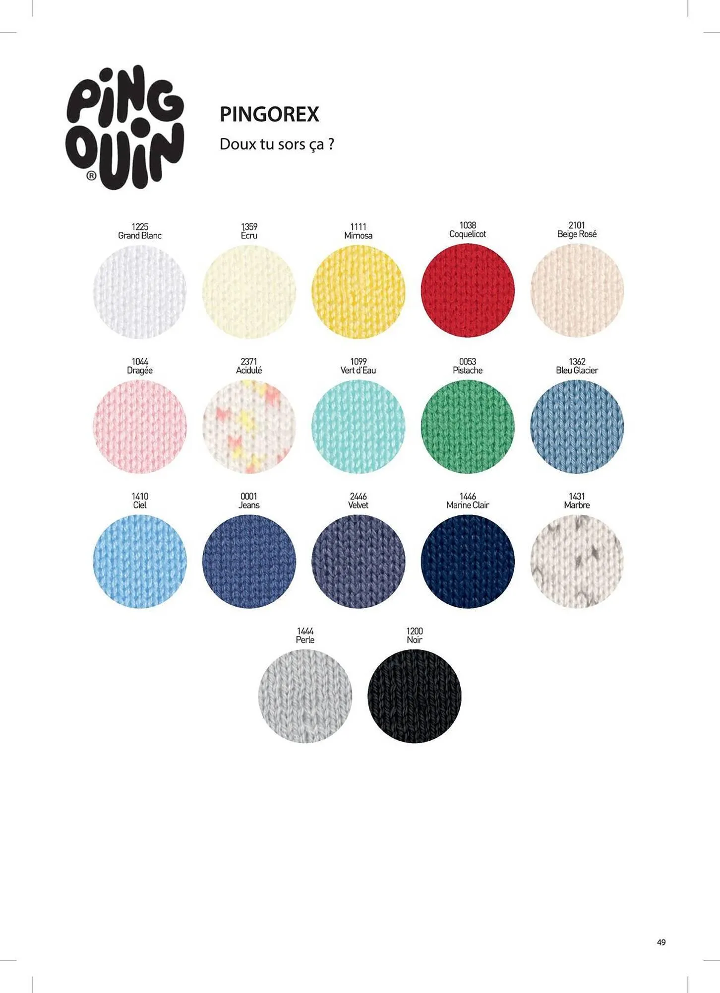 Catalogue Phildar du 10 décembre au 31 août 2025 - Catalogue page 49