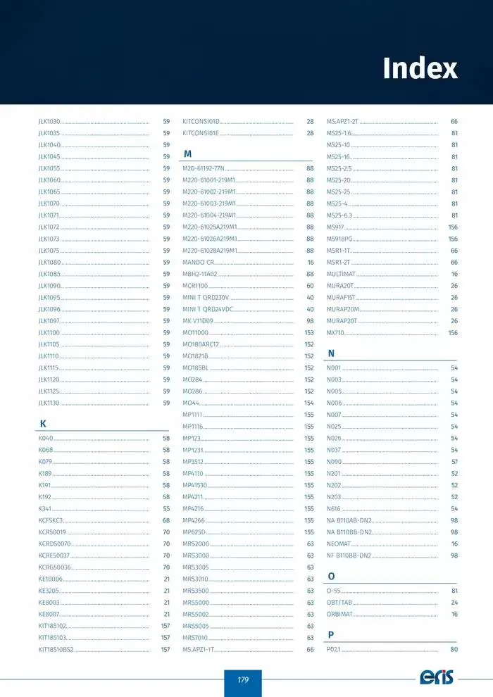 Catalogue Eris 2025 du 22 novembre au 31 décembre 2025 - Catalogue page 181