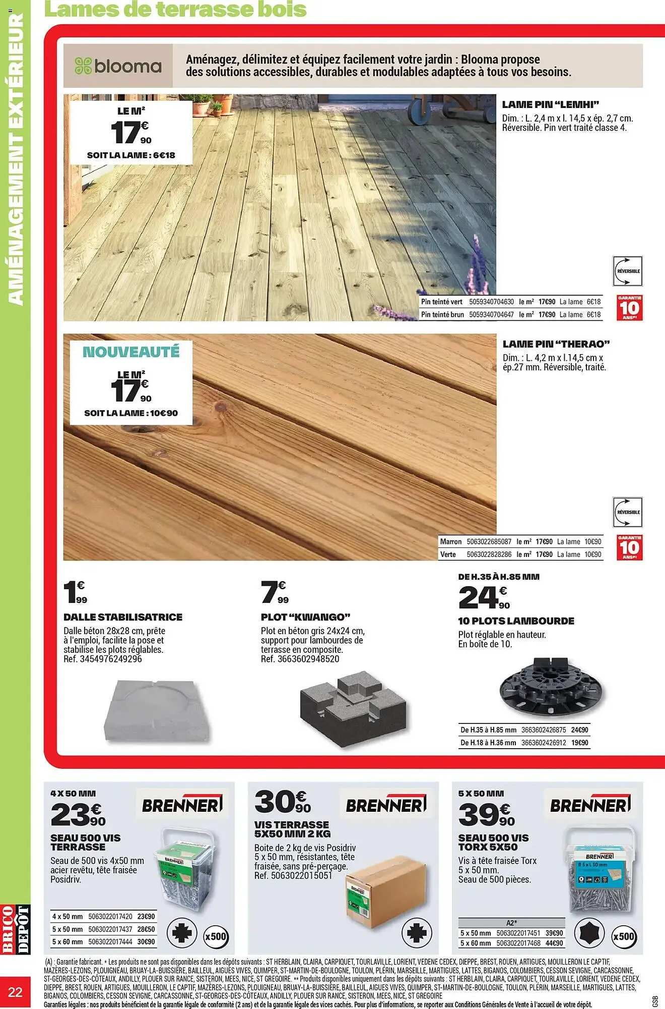 Catalogue Brico Dépôt du 25 mars au 12 juin 2026 - Catalogue page 22