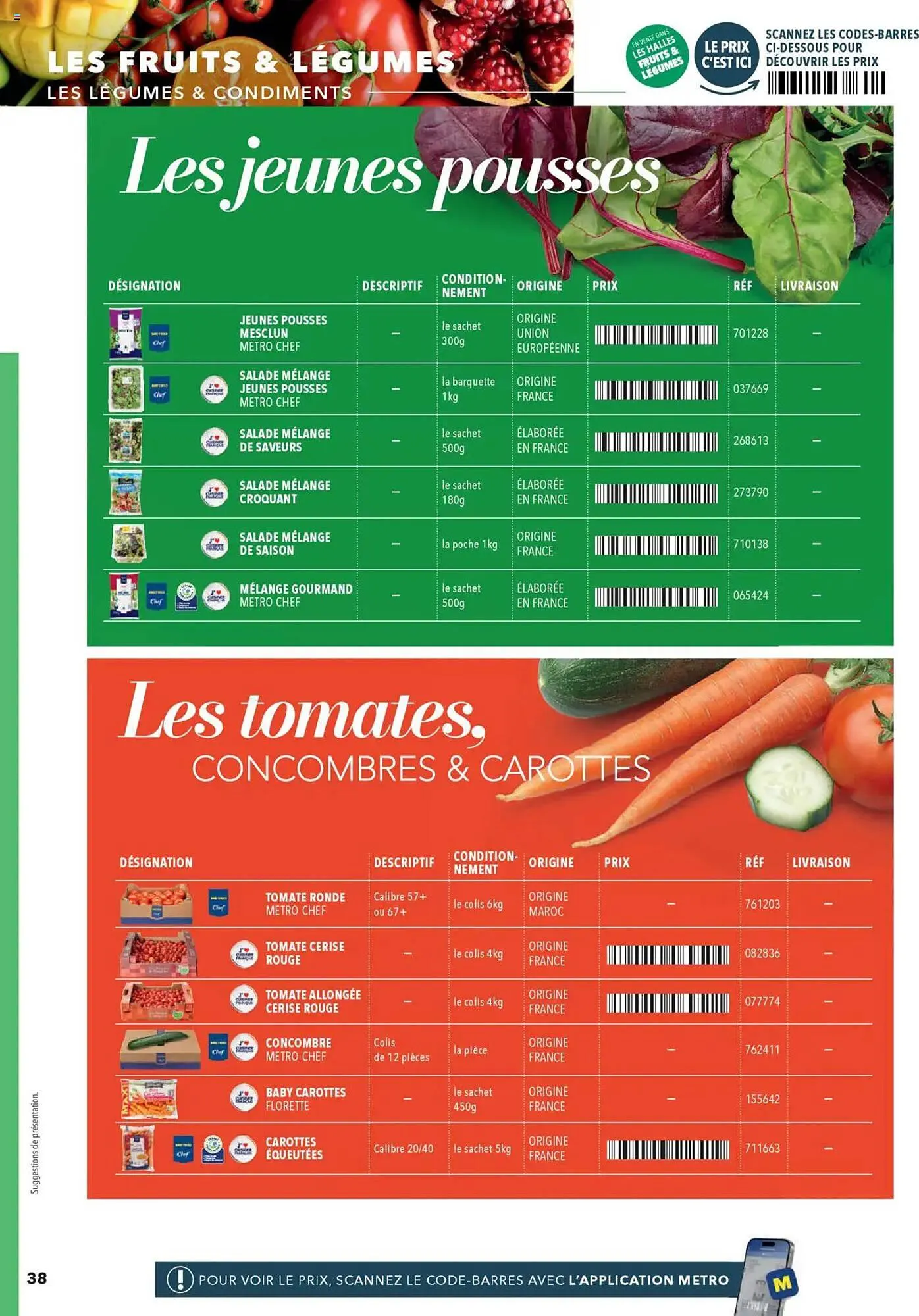 Catalogue METRO du 24 avril au 31 décembre 2025 - Catalogue page 38