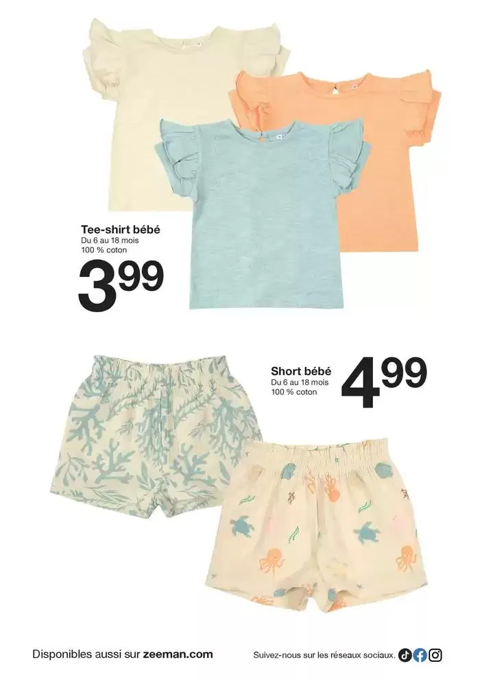 Cette semaine : soleil, sable, mer et coquillages du 2 mai au 9 mai 2025 - Catalogue page 4