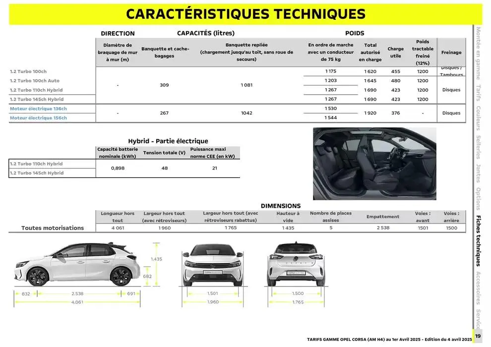 Opel Corsa du 8 avril au 8 avril 2026 - Catalogue page 18
