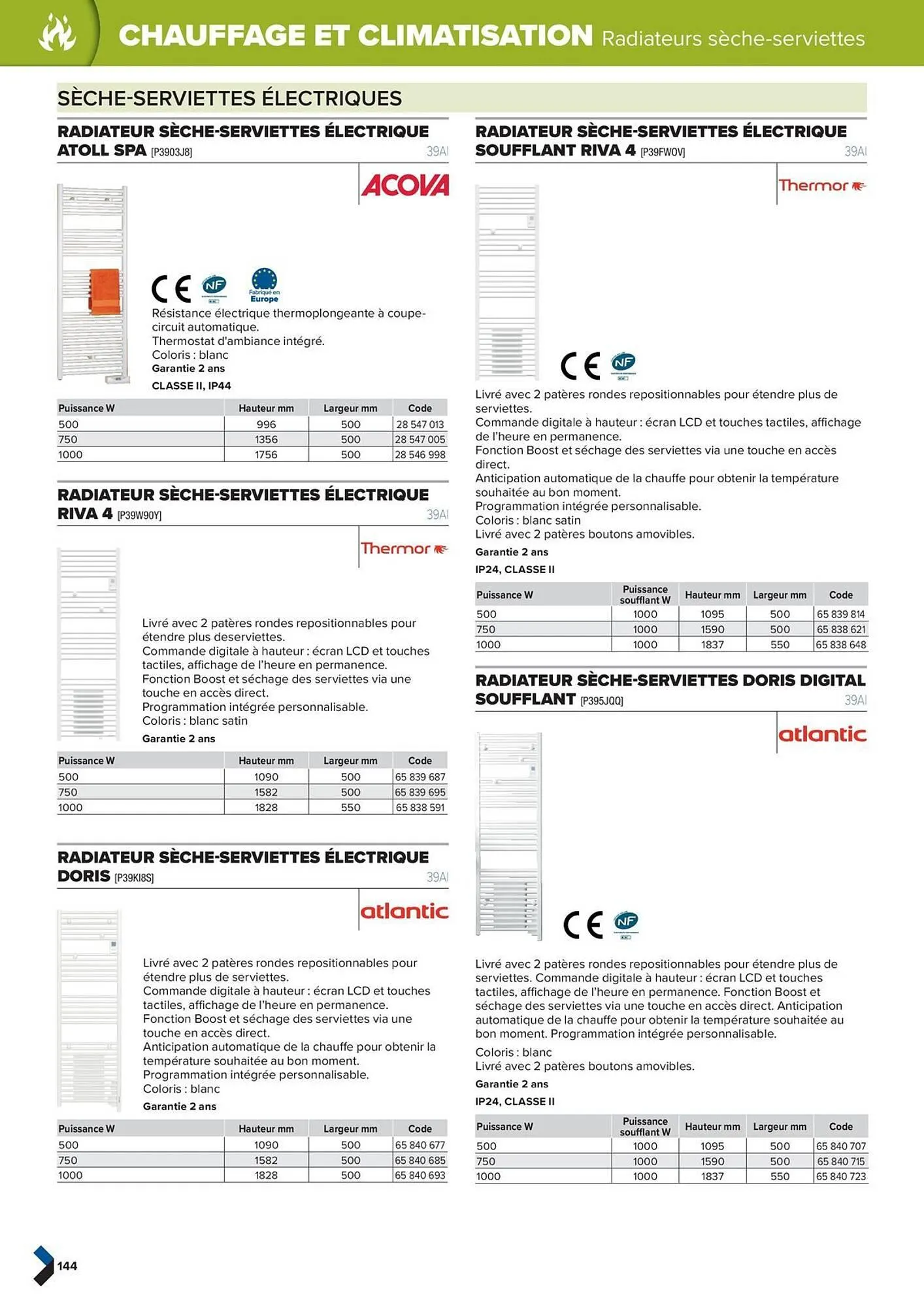 Catalogue Prolians du 2 octobre au 31 décembre 2025 - Catalogue page 144