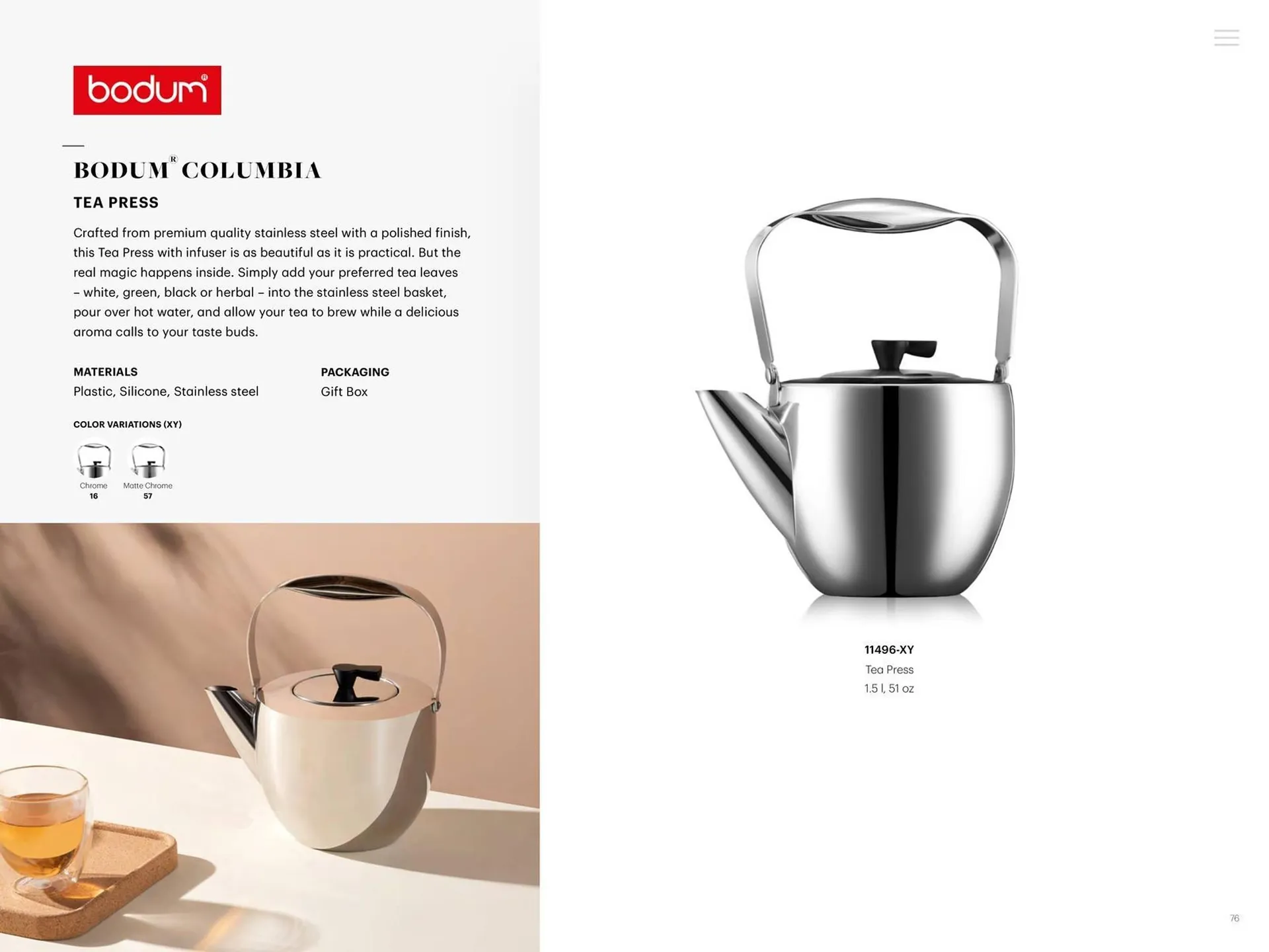 Catalogue Bodum du 9 février au 31 décembre 2026 - Catalogue page 76