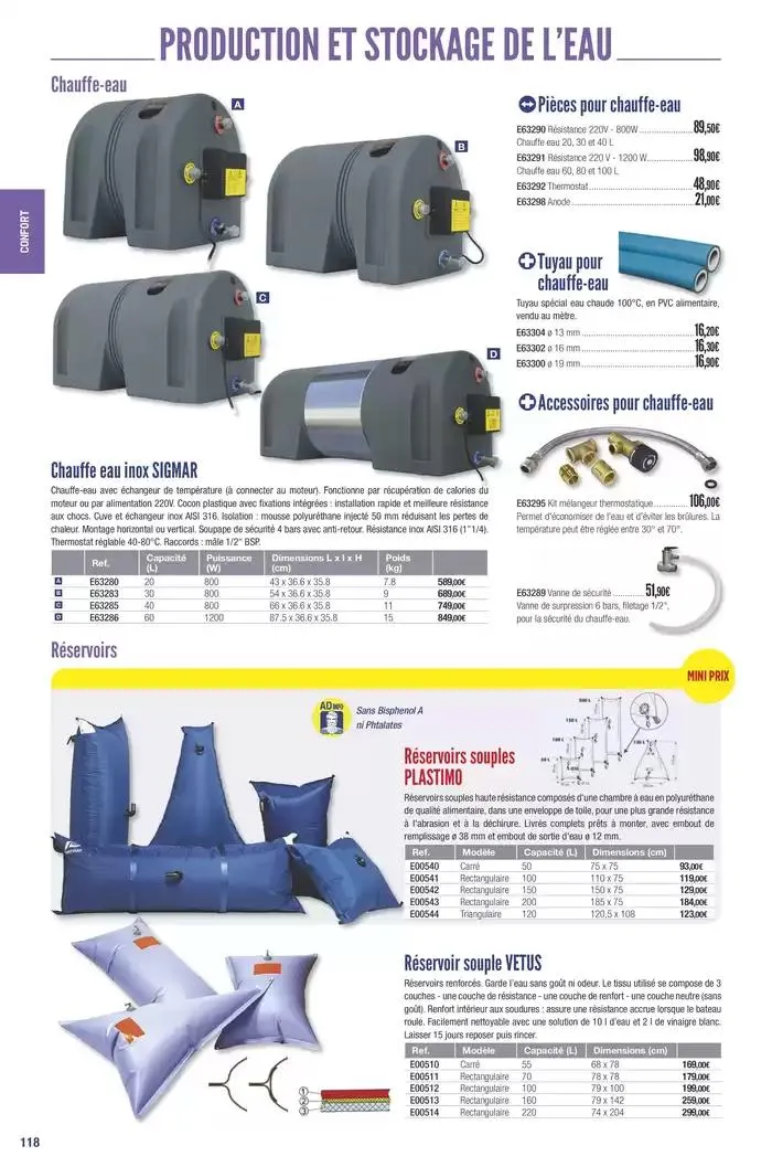 Catalogue Accastillage Diffusion 2025 du 1 janvier au 31 décembre 2025 - Catalogue page 120