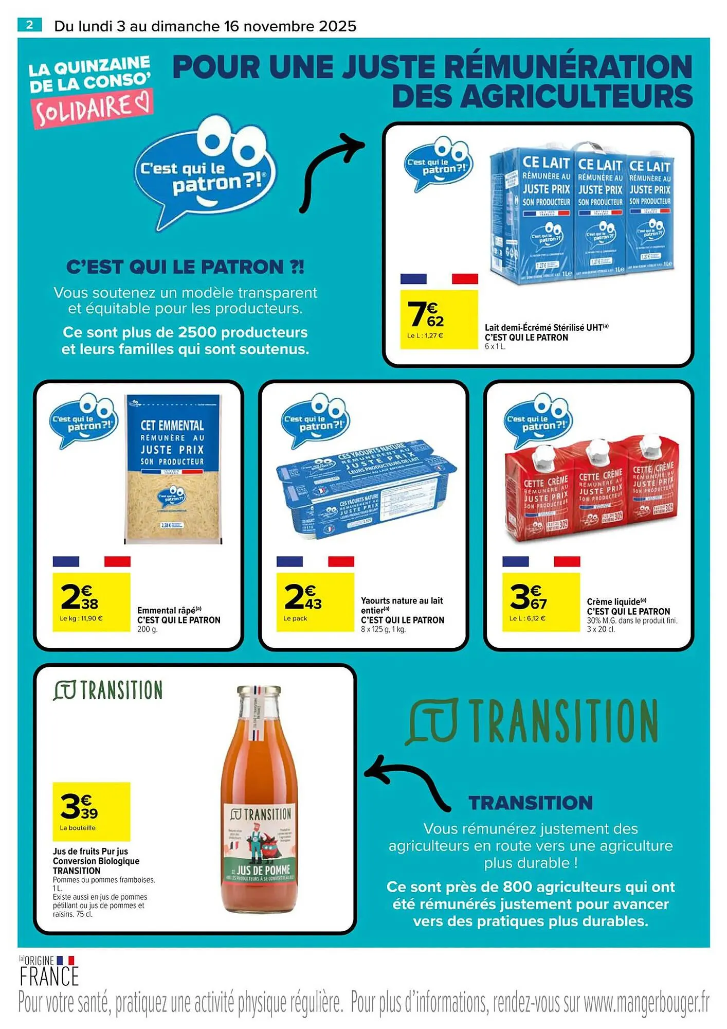 Catalogue Carrefour Market du 3 novembre au 16 novembre 2025 - Catalogue page 2