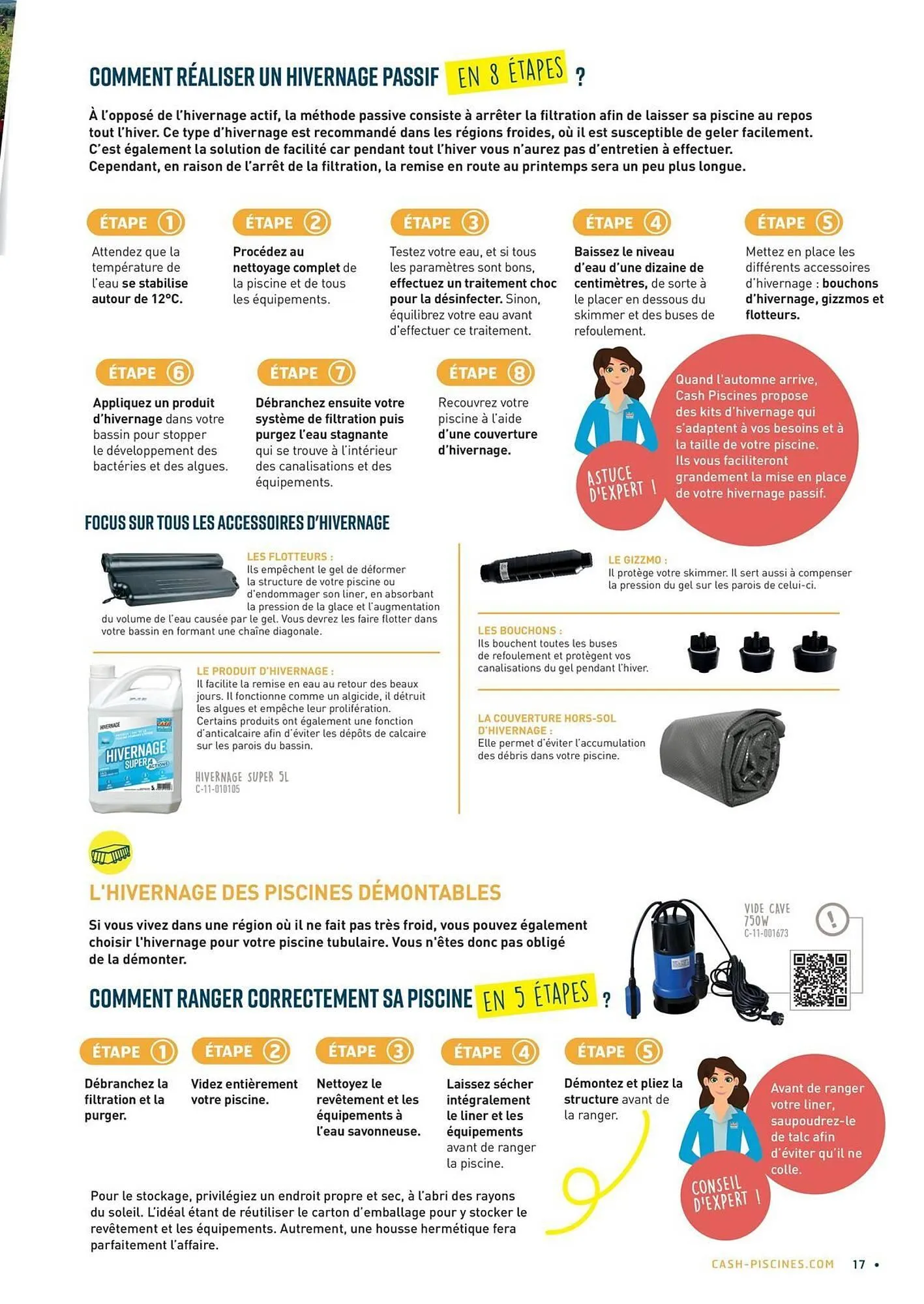 Catalogue Cash Piscines du 16 mai au 31 octobre 2025 - Catalogue page 17