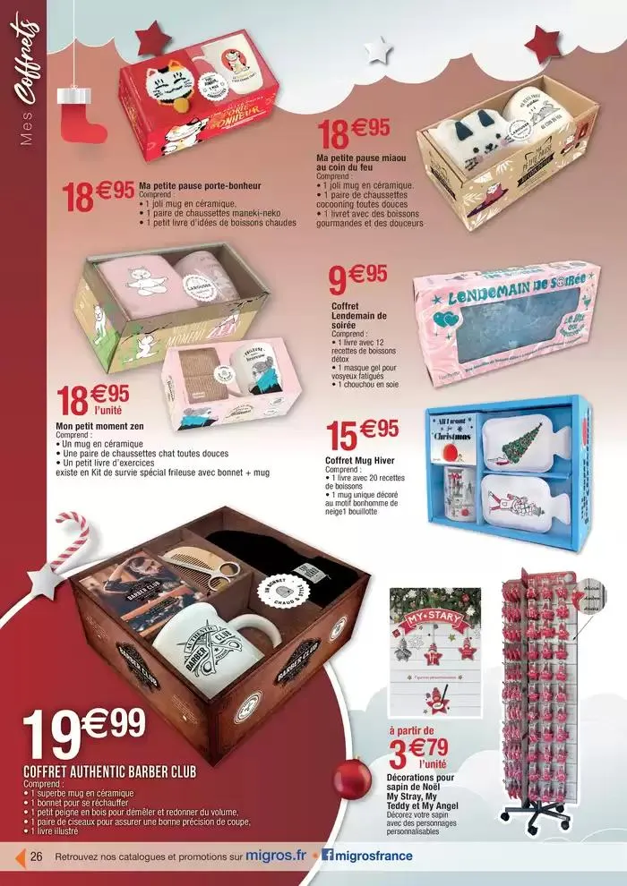 Déco (18j) Kdo Mode festif du 19 novembre au 15 décembre 2024 - Catalogue page 26