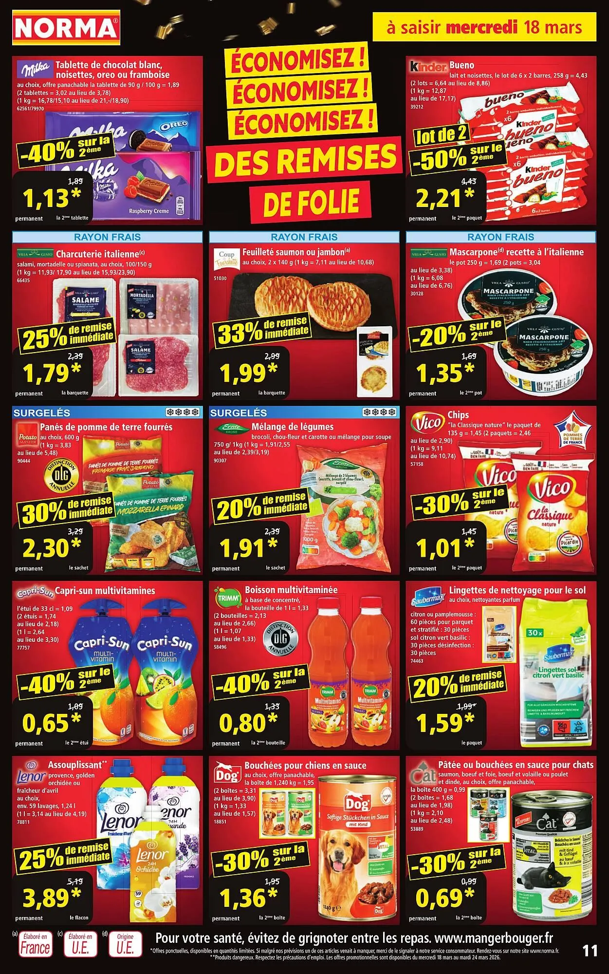 Catalogue Norma du 18 mars au 24 mars 2026 - Catalogue page 11