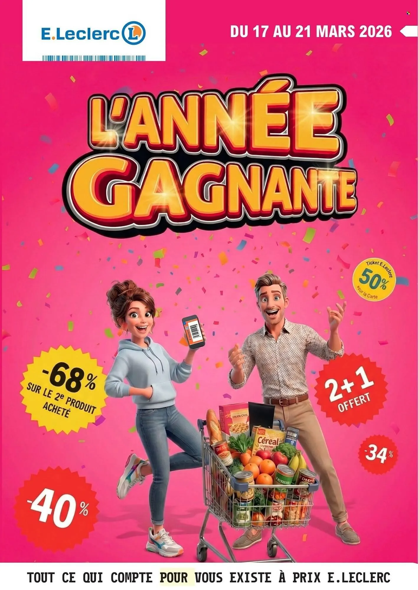 Catalogue E.Leclerc du 17 mars au 21 mars 2026 - Catalogue page 1