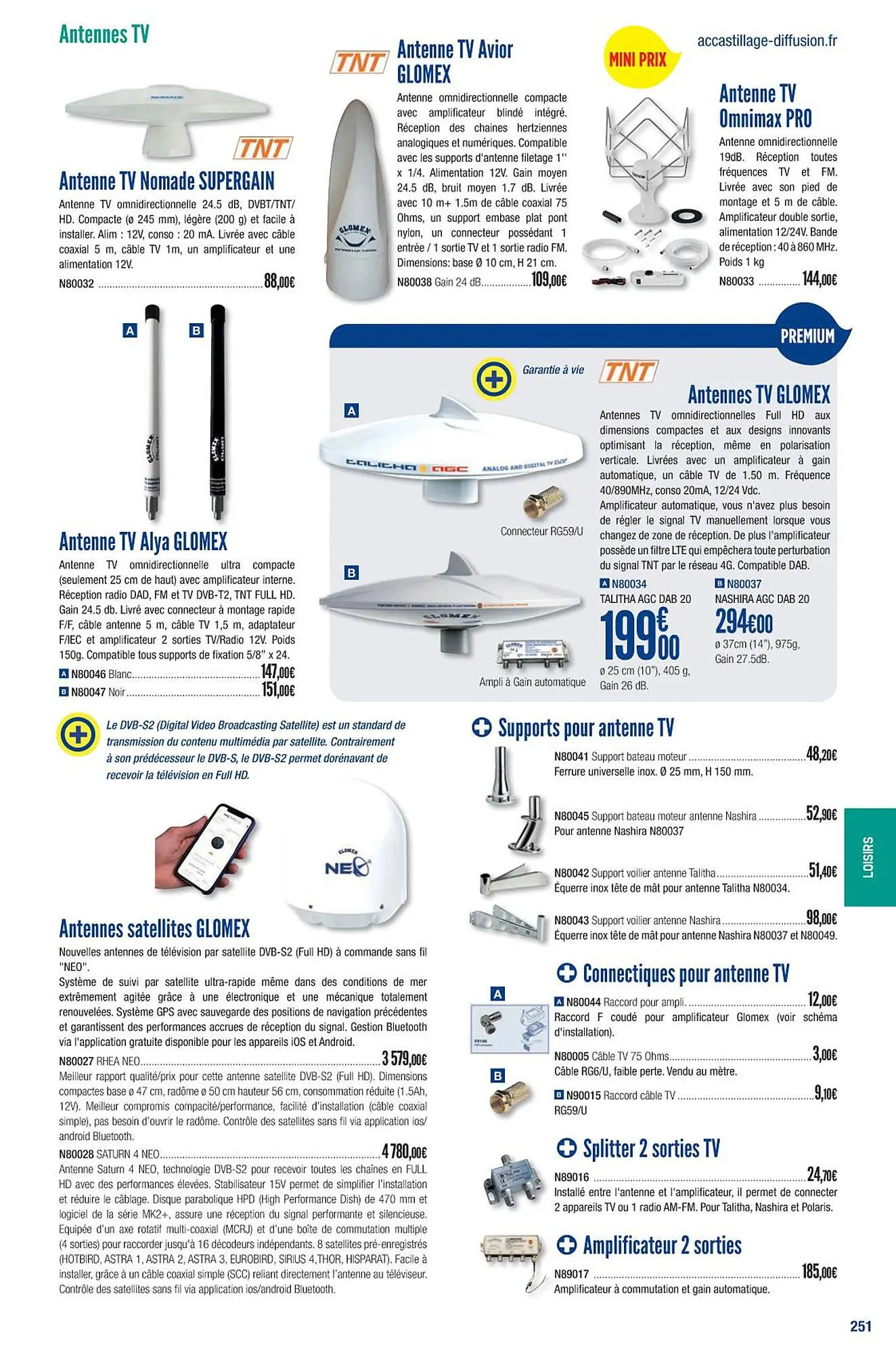Catalogue Accastillage Diffusion du 1 mars au 31 décembre 2023 - Catalogue page 253