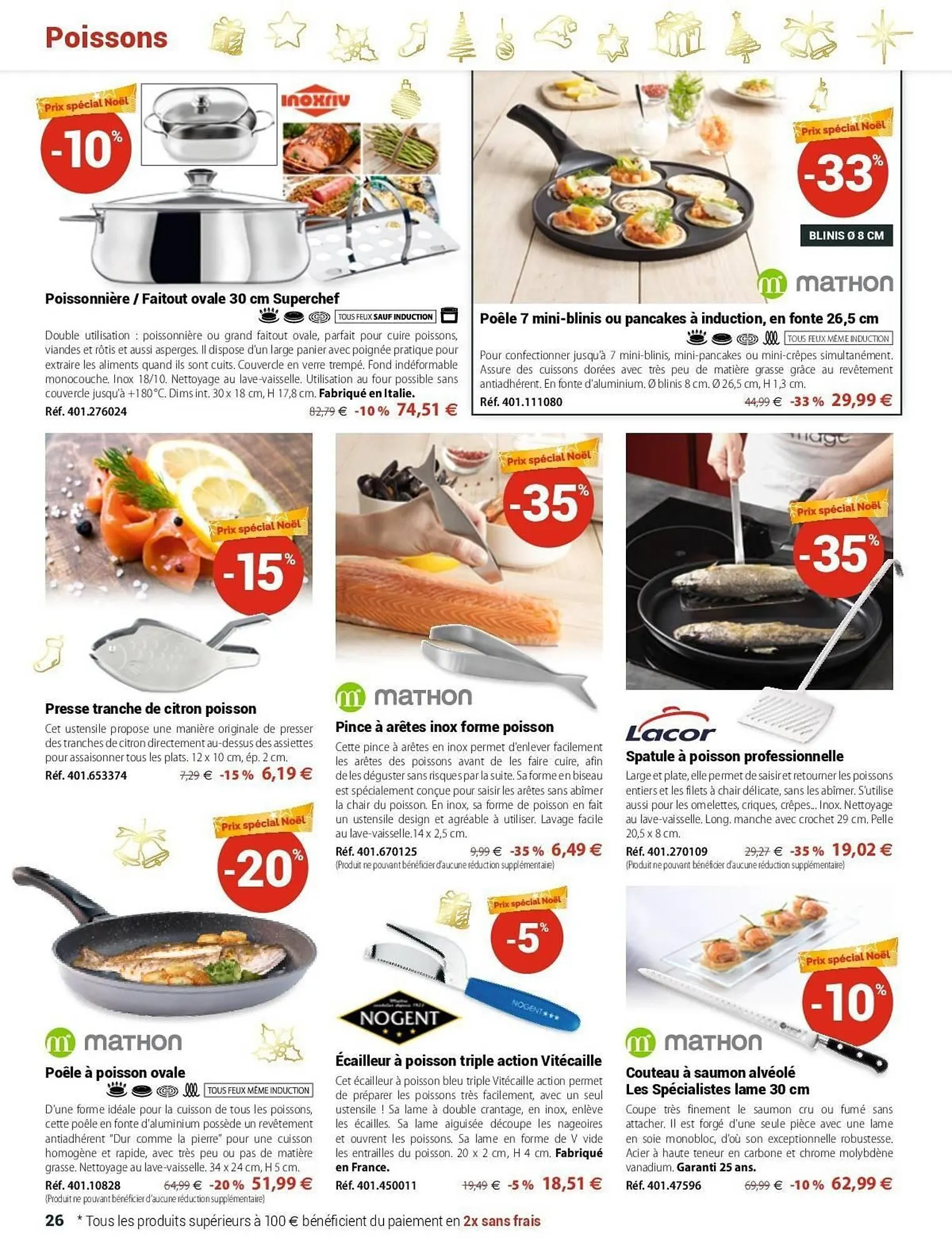 Catalogue Mathon du 28 octobre au 31 décembre 2025 - Catalogue page 26