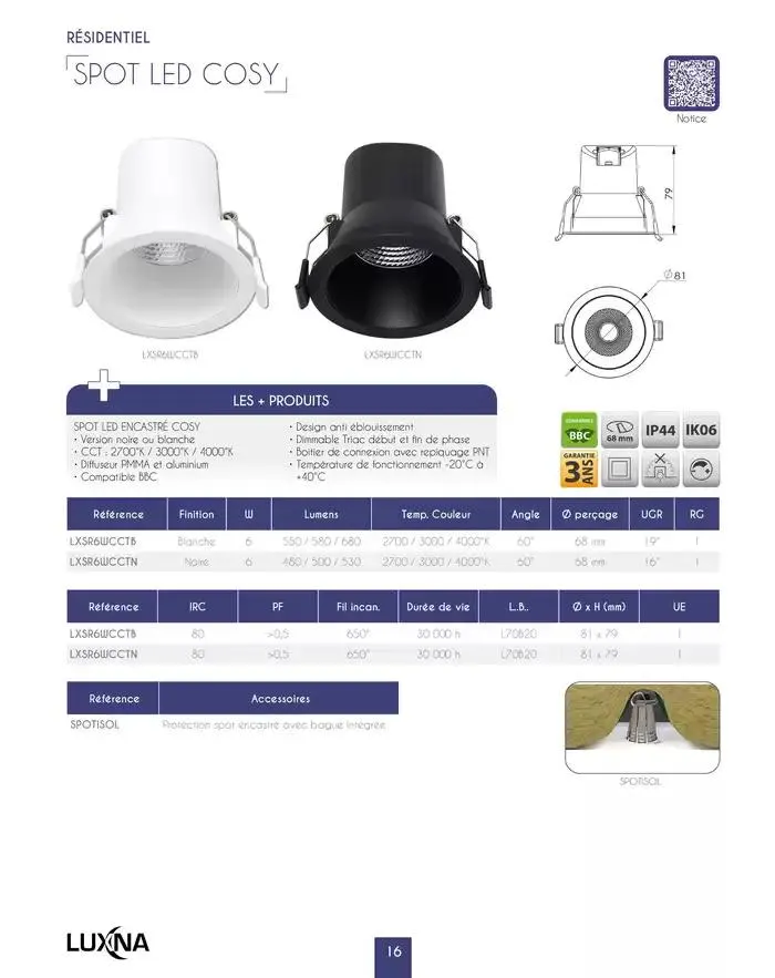 LUXNA 2025 du 1 janvier au 31 décembre 2026 - Catalogue page 18