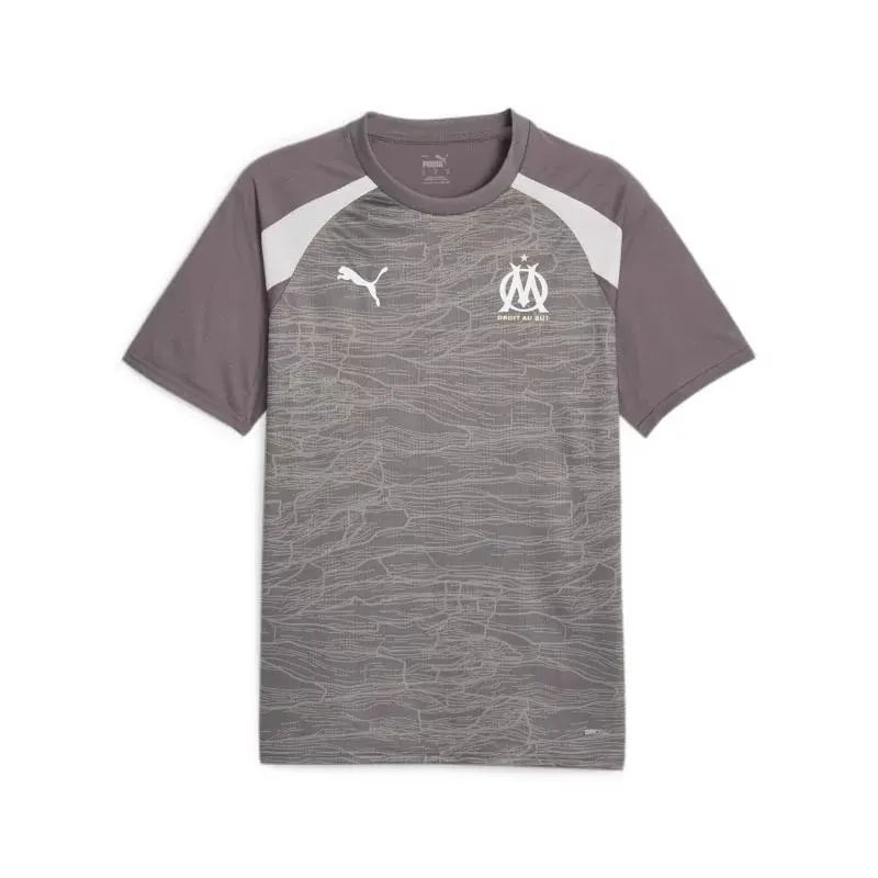 Maillot Avant Match Om Gris