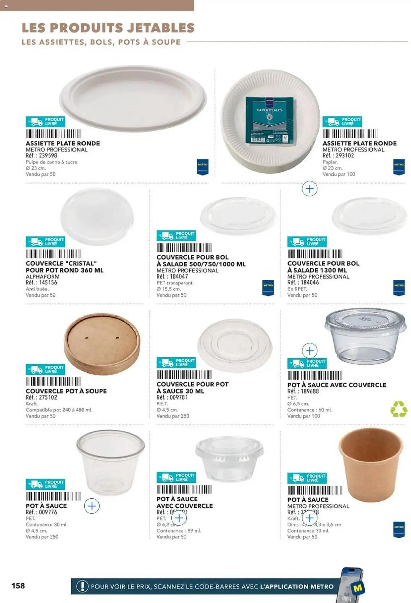 Catalogue METRO du 14 avril au 31 décembre 2026 - Catalogue page 158