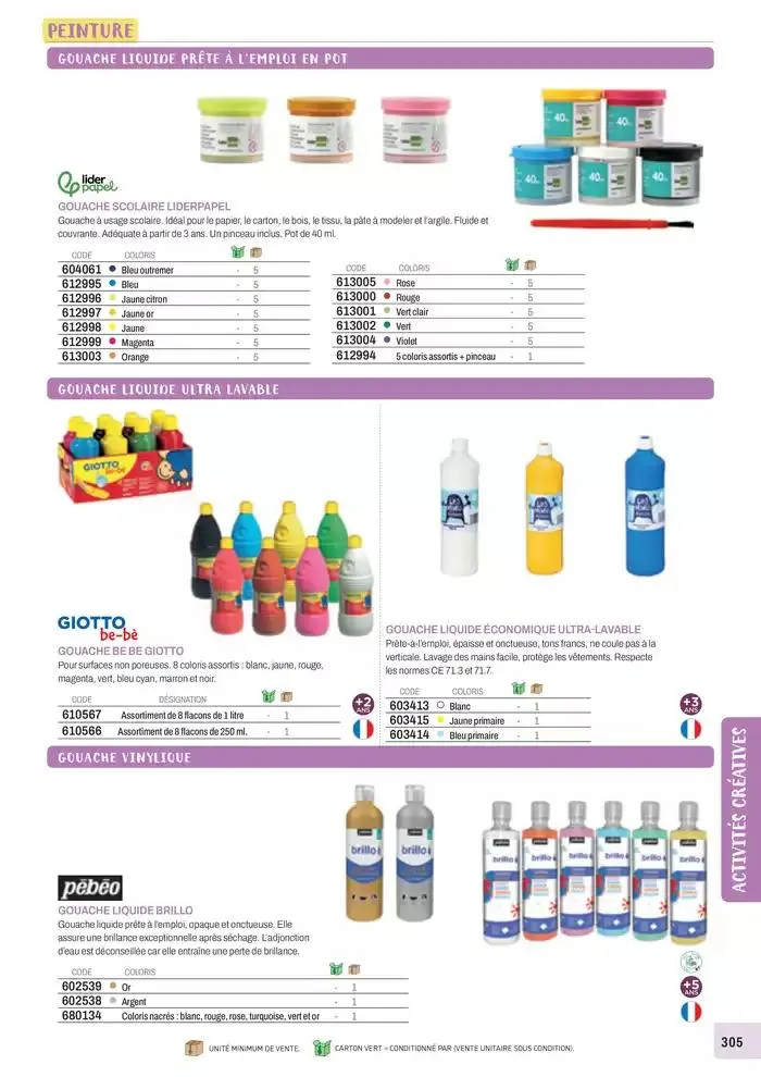 Nos Catalogues Thématiques du 1 janvier au 31 décembre 2025 - Catalogue page 307