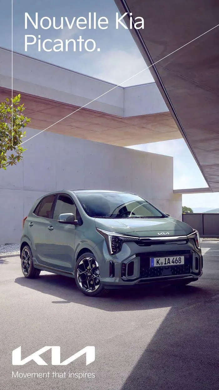 KIA Nouvelle Picanto du 17 juillet au 8 juillet 2025 - Catalogue page 1