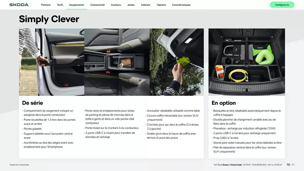 Enyaq SUV Version 85 du 6 novembre au 6 novembre 2025 - Catalogue page 12