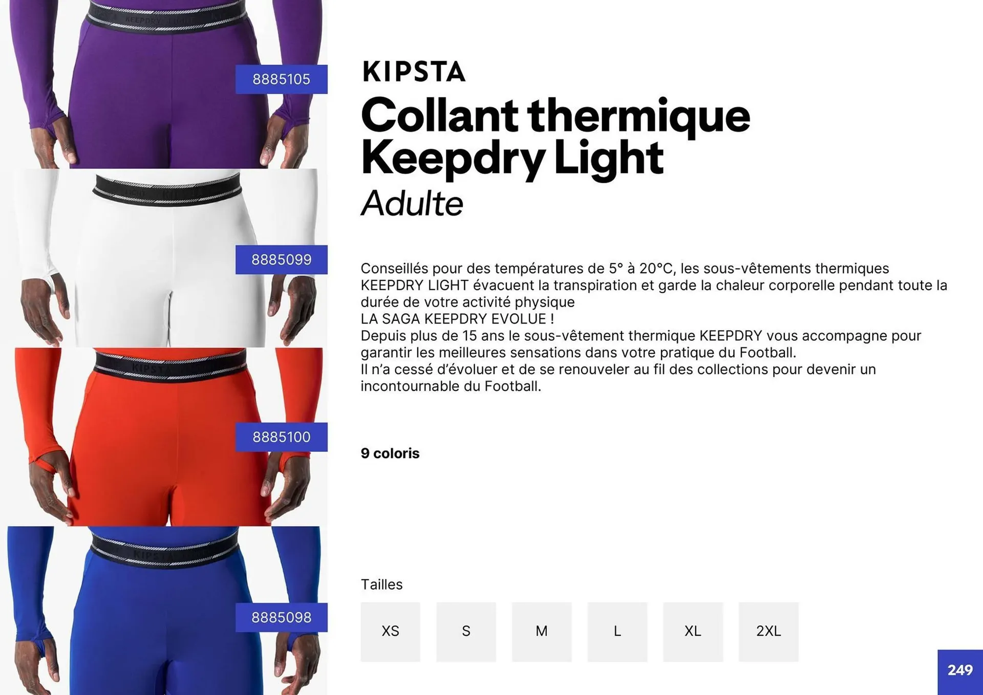 Catalogue Decathlon du 2 avril au 31 décembre 2026 - Catalogue page 249