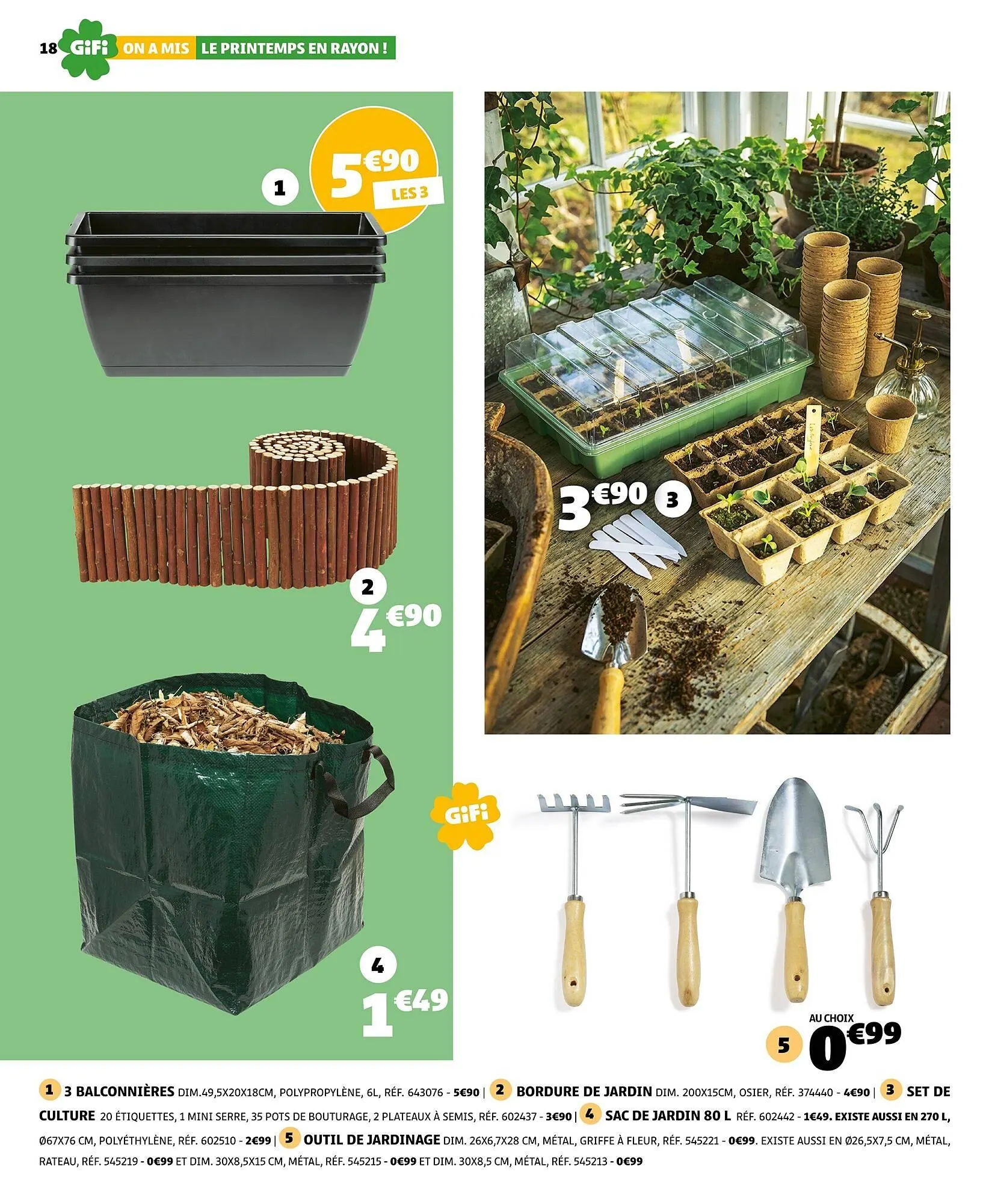 Catalogue Gifi du 10 mars au 30 mars 2026 - Catalogue page 18