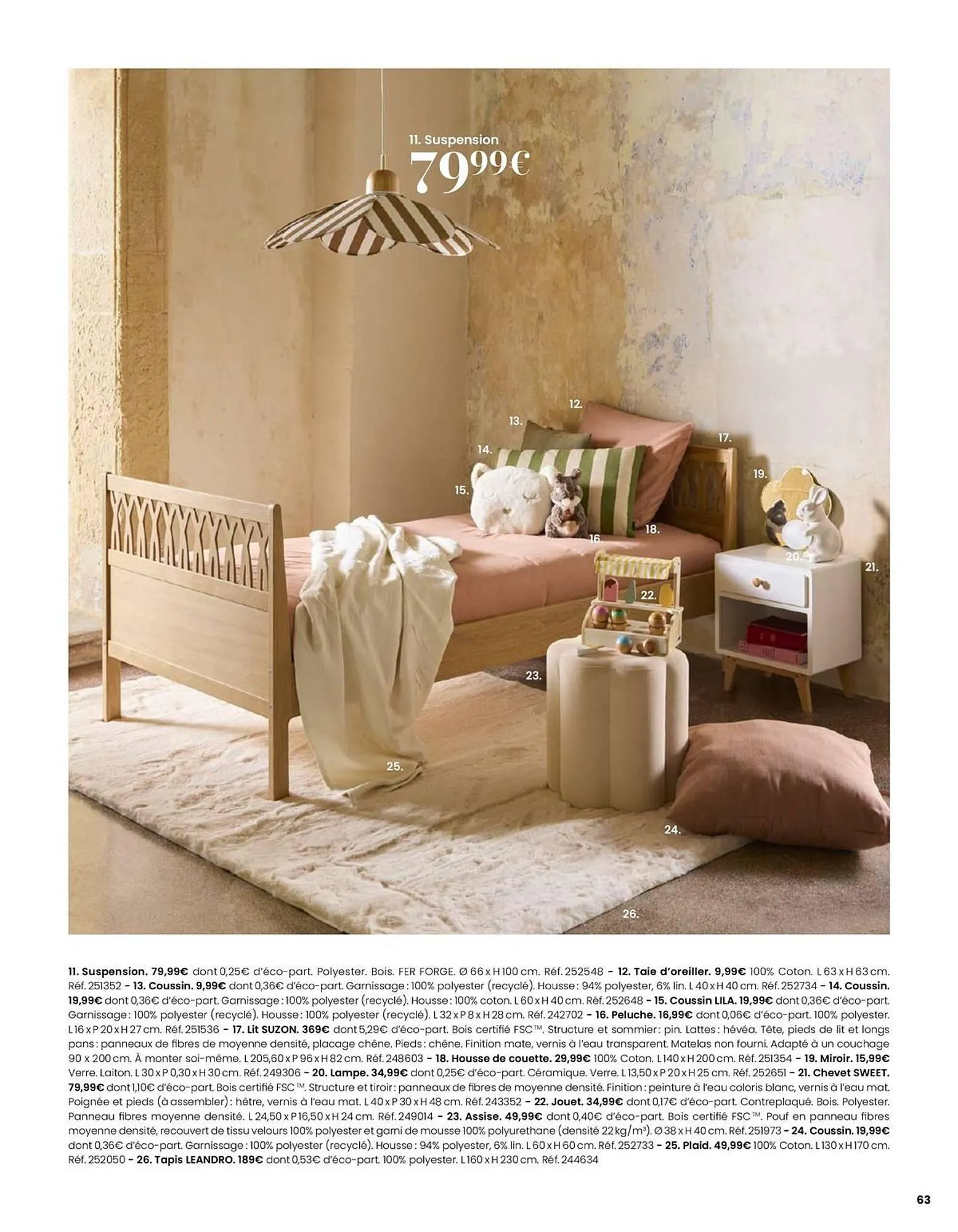 Catalogue Maisons du Monde du 1 mars au 31 août 2026 - Catalogue page 63