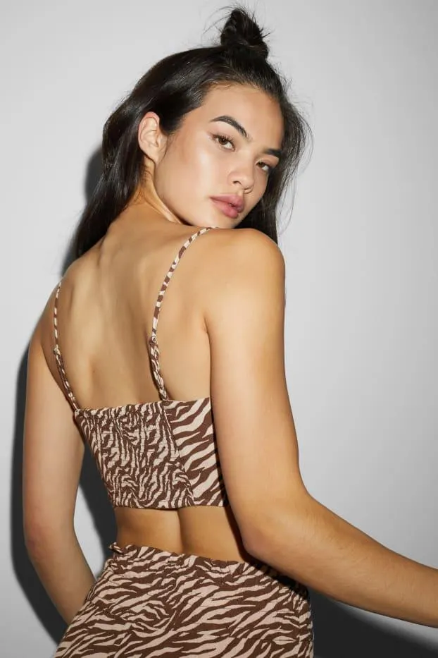 CLOCKHOUSE - cropped top