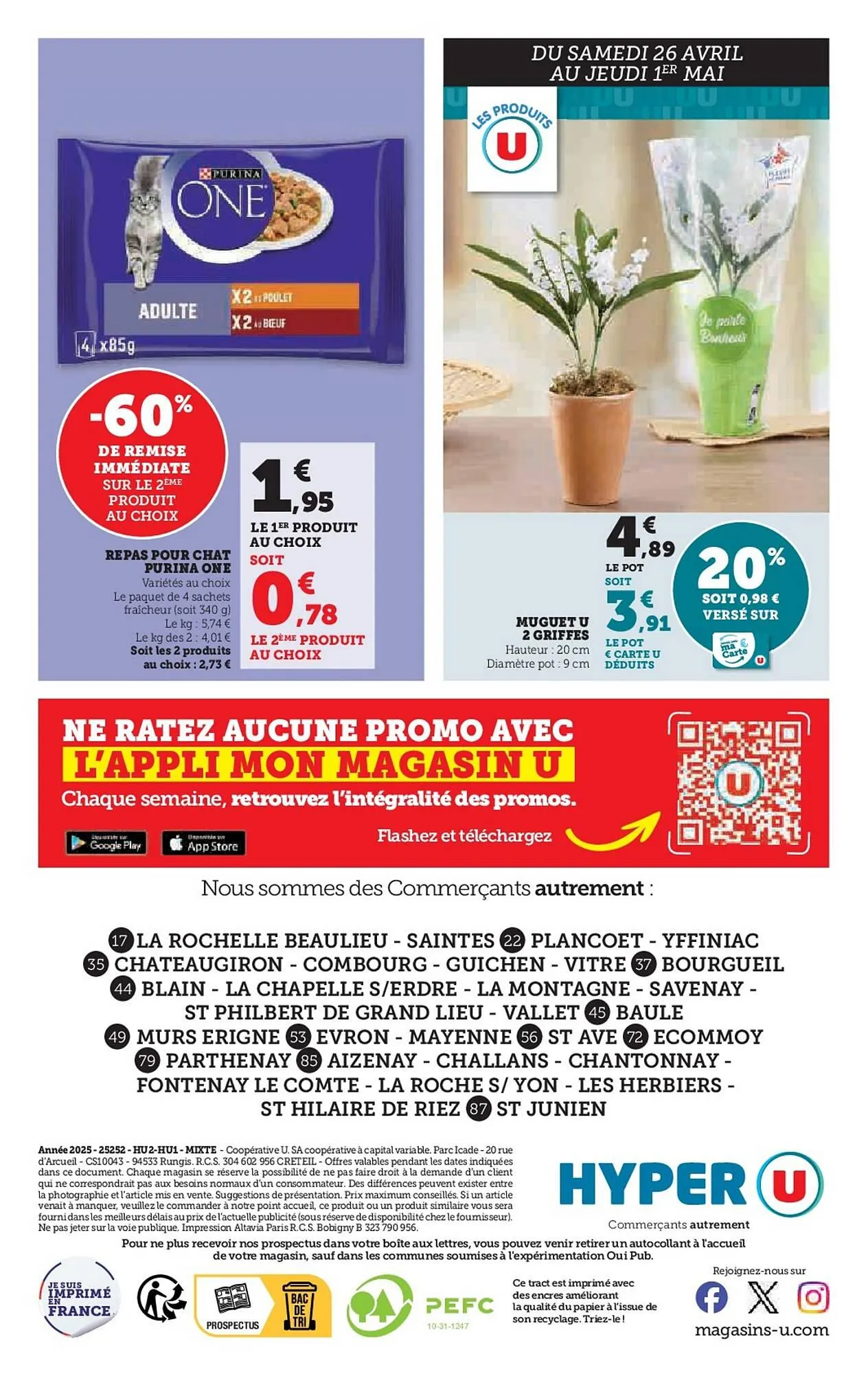 Catalogue Hyper U du 23 avril au 4 mai 2025 - Catalogue page 52
