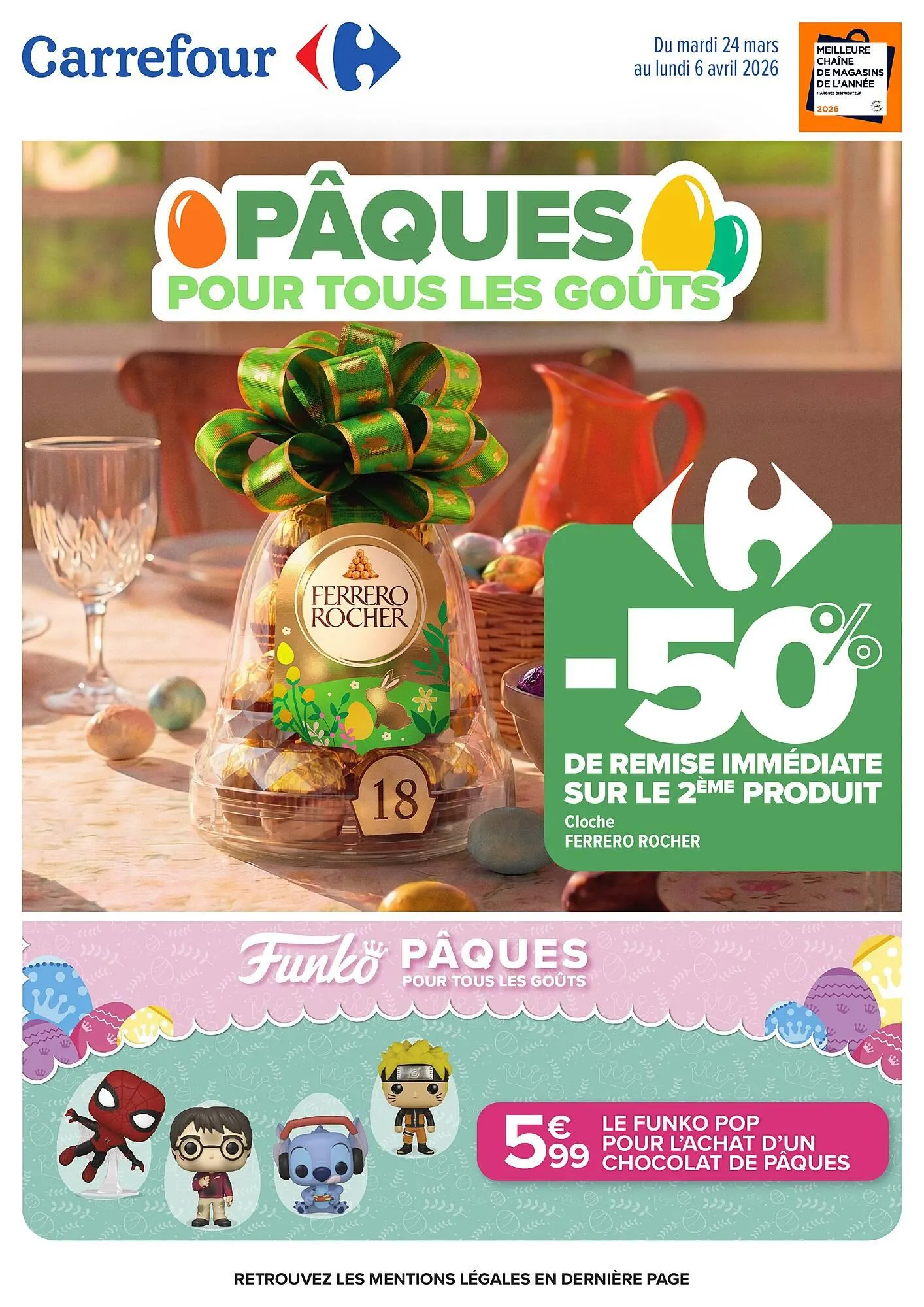 Catalogue Carrefour du 24 mars au 6 avril 2026 - Catalogue page 1