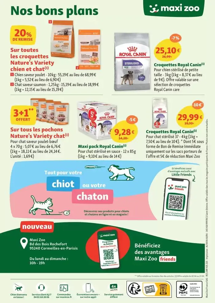 Maxi Zoo - Tout pour vos animaux du 2 avril au 9 avril 2025 - Catalogue page 12