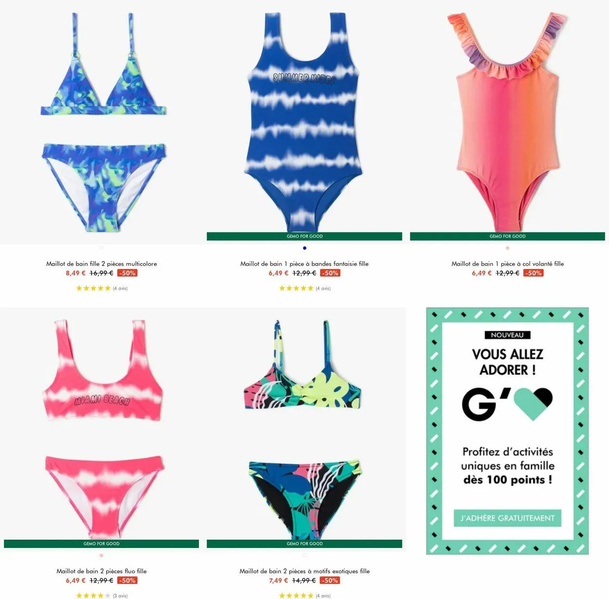Gémo Catalogue actuel du 24 juillet au 6 août 2024 - Catalogue page 14