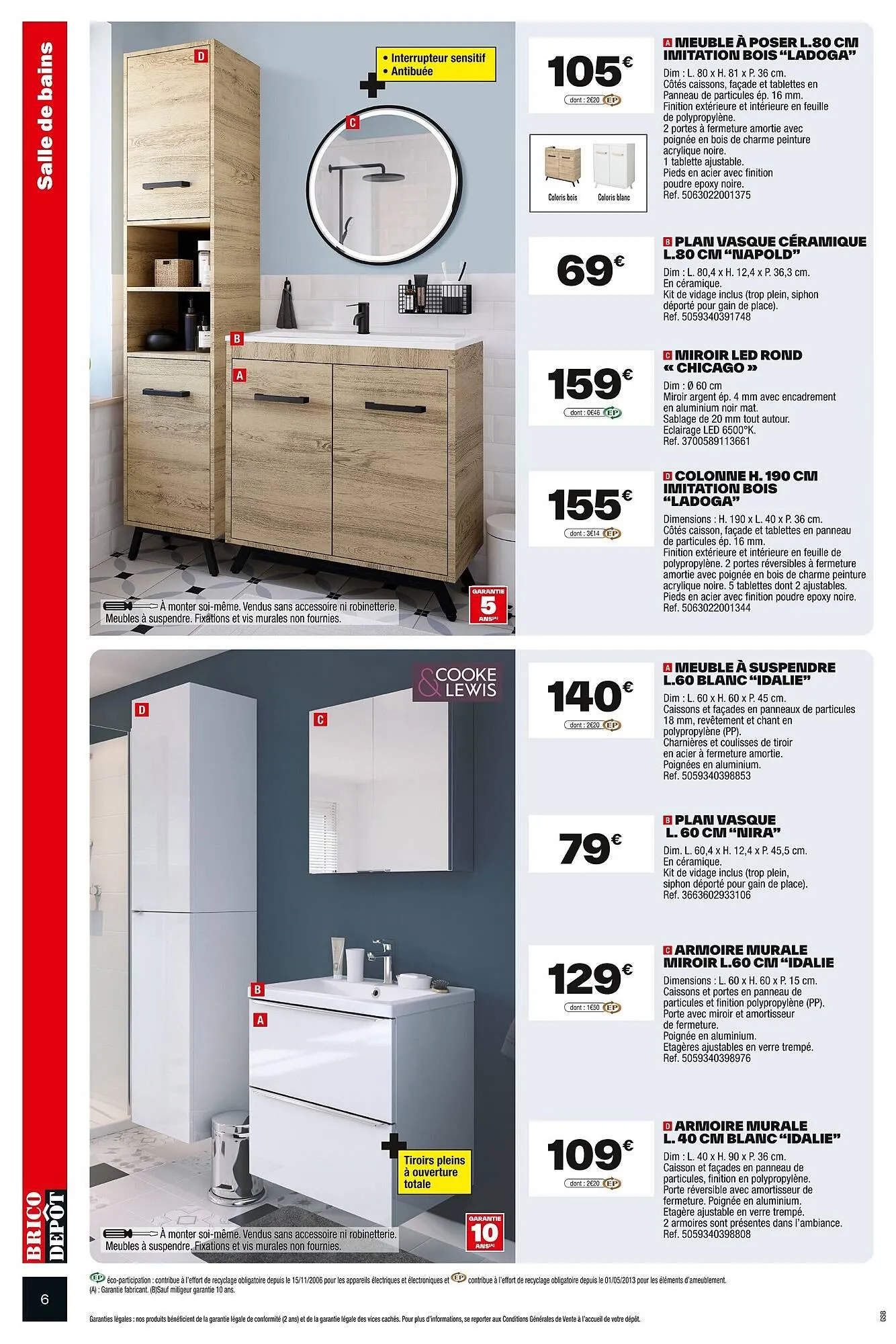 Catalogue Brico Dépôt du 18 juillet au 7 août 2025 - Catalogue page 6