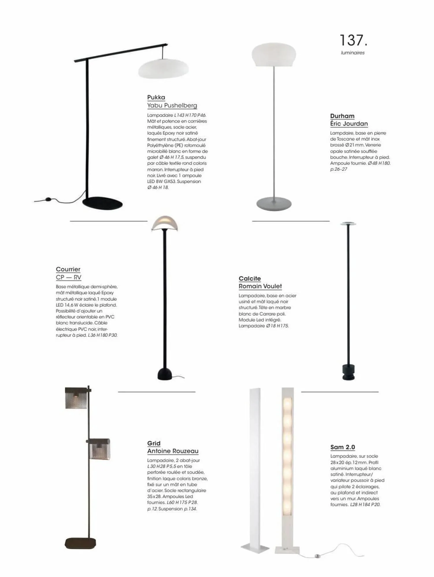 Catalogue Cinna du 5 janvier au 31 décembre 2023 - Catalogue page 137