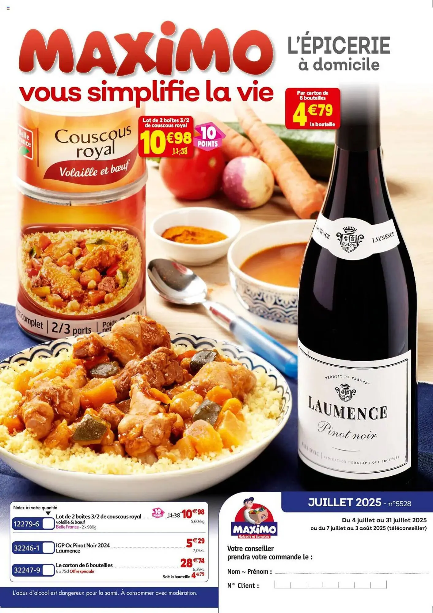 Catalogue Maximo du 7 juillet au 3 août 2025 - Catalogue page 1