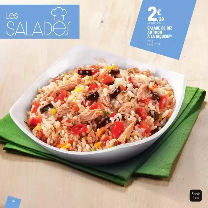 CARTE TRAITEUR PERMANENTE - MIXTE du 27 mars au 24 novembre 2025 - Catalogue page 20