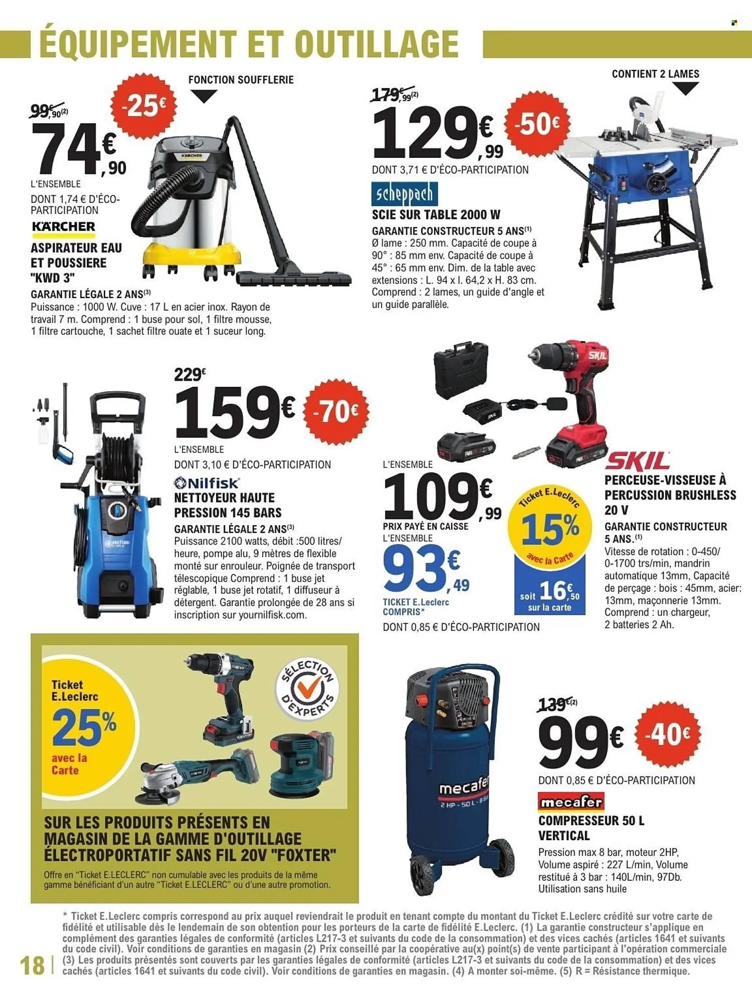Catalogue E.Leclerc Brico du 24 mars au 11 avril 2026 - Catalogue page 18