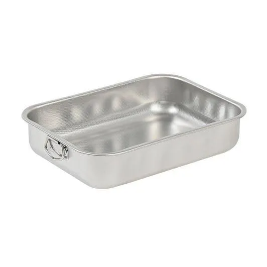 Plat à four inox 30x22cm