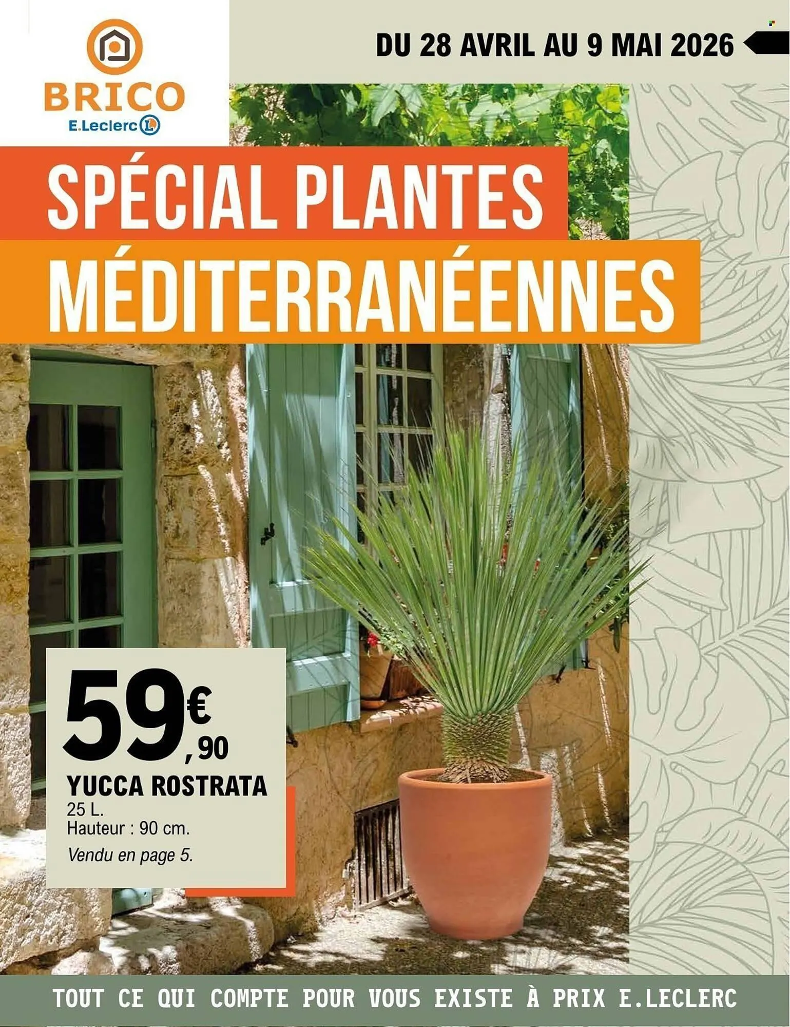 Catalogue E.Leclerc Brico du 28 avril au 9 mai 2026 - Catalogue page 1